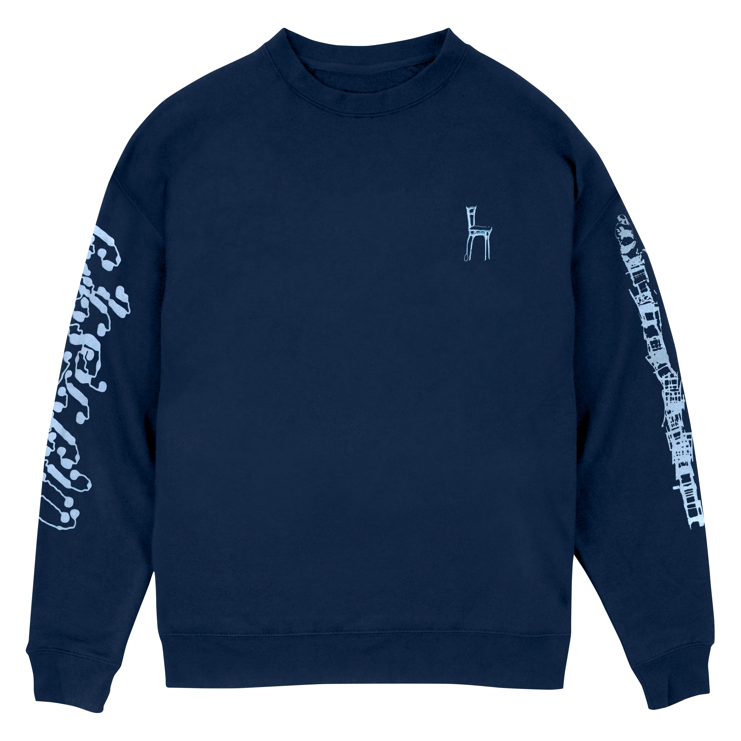 My Love Mine All Mine Drop Shoulder Crewneck (Navy)